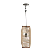 Capital Lighting 340311YG Jacob One Light Pendant, Grey Wash and Grey Iron Alternate Image 3.jpg