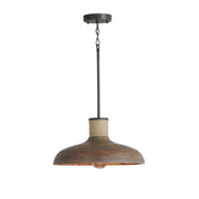 Capital Lighting 340312YG Jacob One Light Pendant, Grey Wash and Grey Iron Alternate Image.jpg