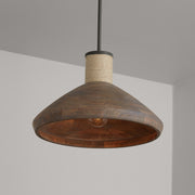 Capital Lighting 340313YG Jacob One Light Pendant, Grey Wash and Grey Iron Alternate Image 2.jpg