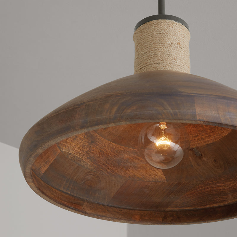 Capital Lighting 340313YG Jacob One Light Pendant, Grey Wash and Grey Iron Alternate Image 3.jpg