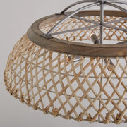 Capital Lighting 340862GK Rainey Six Light Pendant, Grey Wash and Antique Nickel Alternate Image 6.jpg