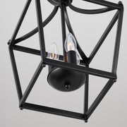 Capital Lighting 4036MB Stanton Three Light Foyer Pendant, Matte Black Alternate Image 4.jpg