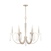 Capital Lighting 437061WG Gwyneth Six Light Chandelier, Winter Gold Alternate Image 2.jpg