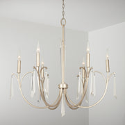 Capital Lighting 437061WG Gwyneth Six Light Chandelier, Winter Gold Alternate Image 3.jpg