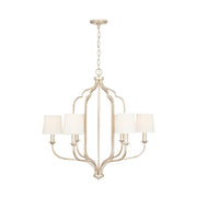 Capital Lighting 438761WG-698 Ophelia Six Light Chandelier, Winter Gold Alternate Image 2.jpg