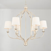 Capital Lighting 438761WG-698 Ophelia Six Light Chandelier, Winter Gold Alternate Image 3.jpg