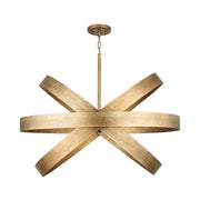 Capital Lighting 439061ML Jude Six Light Chandelier, Mystic Lustre Alternate Image 3.jpg