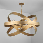 Capital Lighting 439061ML Jude Six Light Chandelier, Mystic Lustre Alternate Image 4.jpg