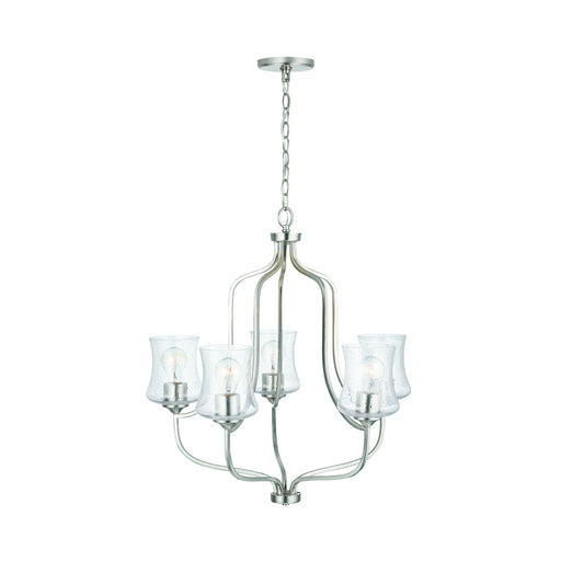 Capital Lighting 439251BN-499 Reeves Five Light Chandelier, Brushed Nickel Alternate Image.jpg