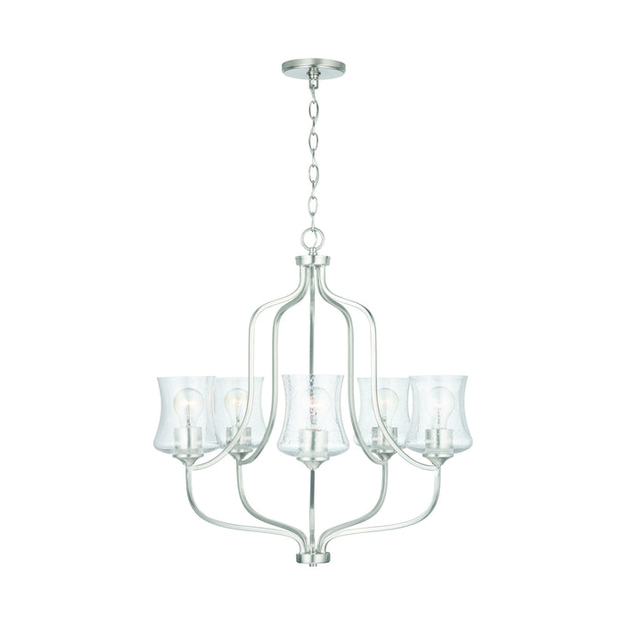 Capital Lighting 439251BN-499 Reeves Five Light Chandelier, Brushed Nickel Alternate Image 2.jpg