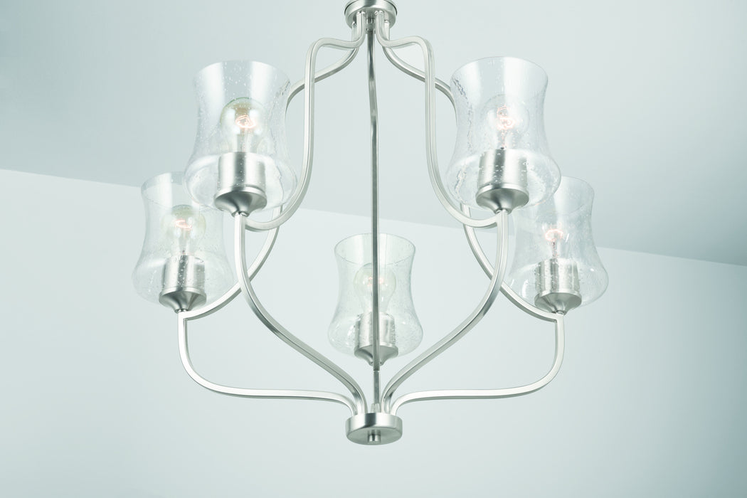 Capital Lighting 439251BN-499 Reeves Five Light Chandelier, Brushed Nickel Alternate Image 4.jpg