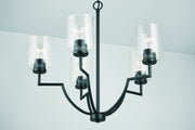 Capital Lighting 439351MB-500 Carter Five Light Chandelier, Matte Black Alternate Image 4.jpg