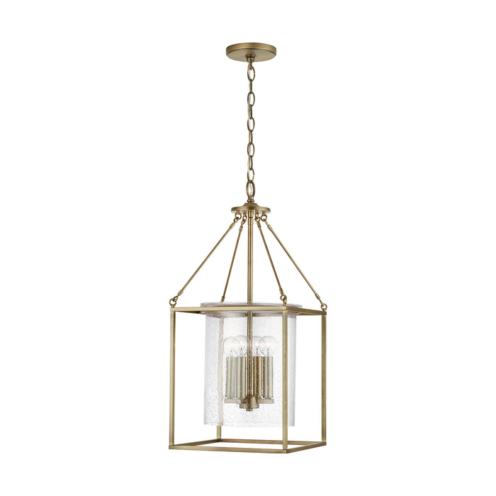 Capital Lighting 532843AD Cooper Four Light Pendant, Aged Brass Alternate Image.jpg