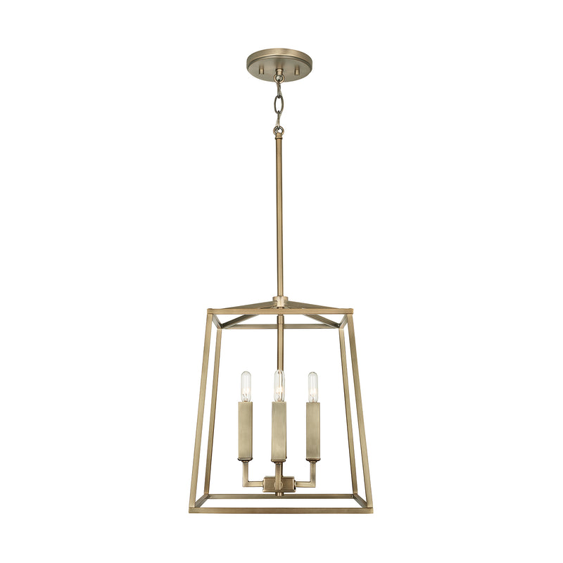 Capital Lighting 537641AD Thea Four Light Foyer Pendant, Aged Brass Alternate Image.jpg