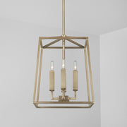 Capital Lighting 537641AD Thea Four Light Foyer Pendant, Aged Brass Alternate Image 3.jpg
