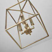 Capital Lighting 537641AD Thea Four Light Foyer Pendant, Aged Brass Alternate Image 4.jpg