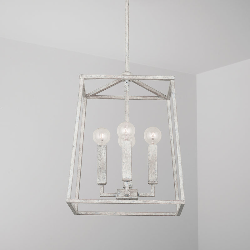 Capital Lighting 537641MS Thea Four Light Foyer Pendant, Mystic Sand Alternate Image 3.jpg