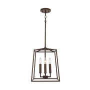 Capital Lighting 537641OR Thea Four Light Foyer Pendant, Oil Rubbed Bronze Alternate Image 2.jpg