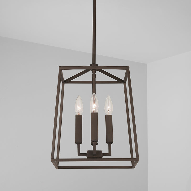 Capital Lighting 537641OR Thea Four Light Foyer Pendant, Oil Rubbed Bronze Alternate Image 3.jpg
