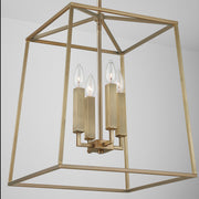 Capital Lighting 537642AD Thea Four Light Foyer Pendant, Aged Brass Alternate Image 4.jpg
