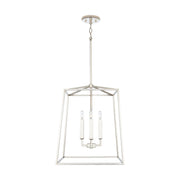 Capital Lighting 537642PN Thea Four Light Foyer Pendant, Polished Nickel Alternate Image 2.jpg