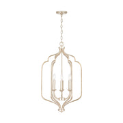 Capital Lighting 538761WG Ophelia Six Light Foyer Pendant, Winter Gold Alternate Image 2.jpg