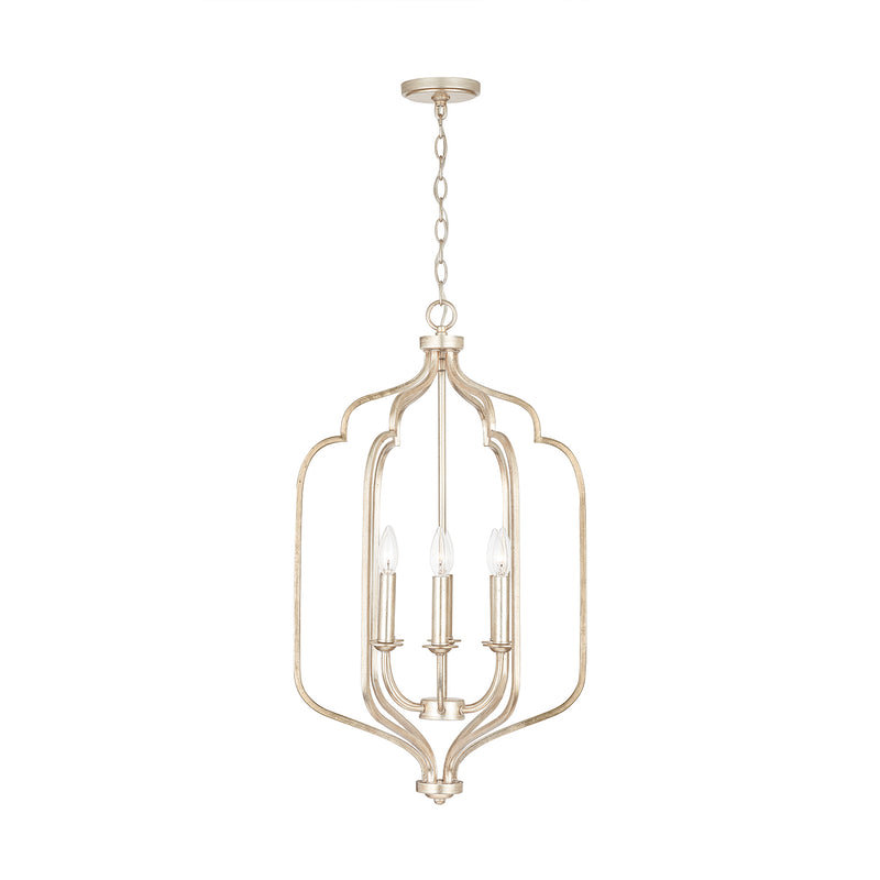 Capital Lighting 538761WG Ophelia Six Light Foyer Pendant, Winter Gold Alternate Image 2.jpg
