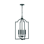 Capital Lighting 539341MB Carter Four Light Foyer Pendant, Matte Black Alternate Image.jpg