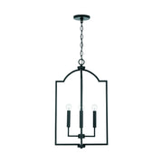 Capital Lighting 539341MB Carter Four Light Foyer Pendant, Matte Black Alternate Image 2.jpg