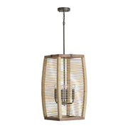 Capital Lighting 540341YG Jacob Four Light Foyer Pendant, Grey Wash and Grey Iron Alternate Image.jpg