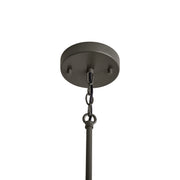 Capital Lighting 540341YG Jacob Four Light Foyer Pendant, Grey Wash and Grey Iron Alternate Image 3.jpg