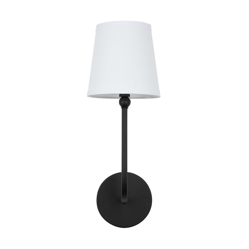 Capital Lighting 619311MB-674 Dawson One Light Wall Sconce, Matte Black Alternate Image.jpg
