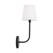 Capital Lighting 619311MB-674 Dawson One Light Wall Sconce, Matte Black Alternate Image 3.jpg