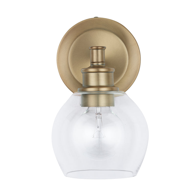 Capital Lighting 621111AD-426 Mid Century One Light Wall Sconce, Aged Brass Alternate Image 3.jpg