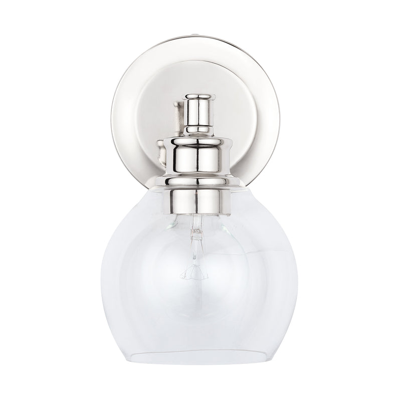 Capital Lighting 621111PN-426 Mid Century One Light Wall Sconce, Polished Nickel Alternate Image.jpg
