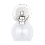 Capital Lighting 621111PN-426 Mid Century One Light Wall Sconce, Polished Nickel Alternate Image 2.jpg