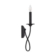 Capital Lighting 637211BI Vincent One Light Wall Sconce, Black Iron Alternate Image 3.jpg