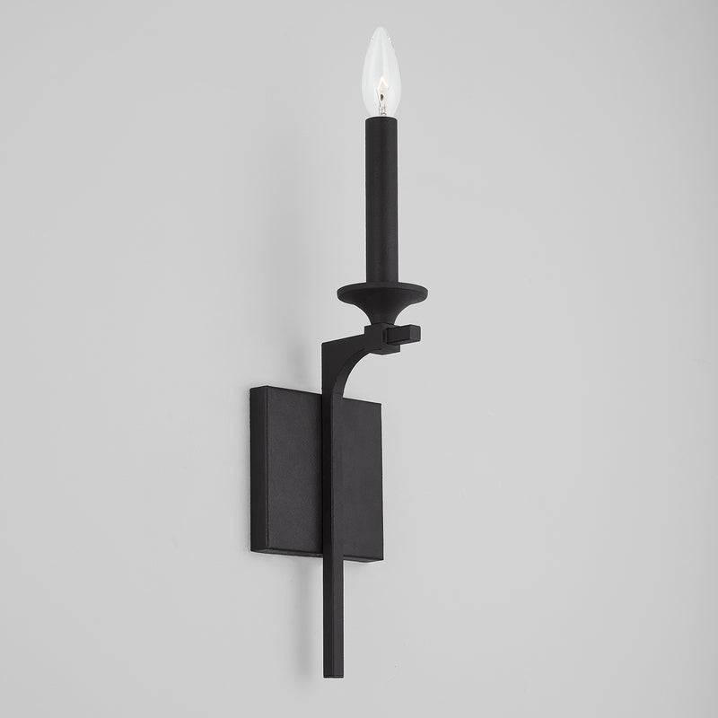 Capital Lighting 637311BI Clint One Light Wall Sconce, Black Iron Alternate Image 4.jpg