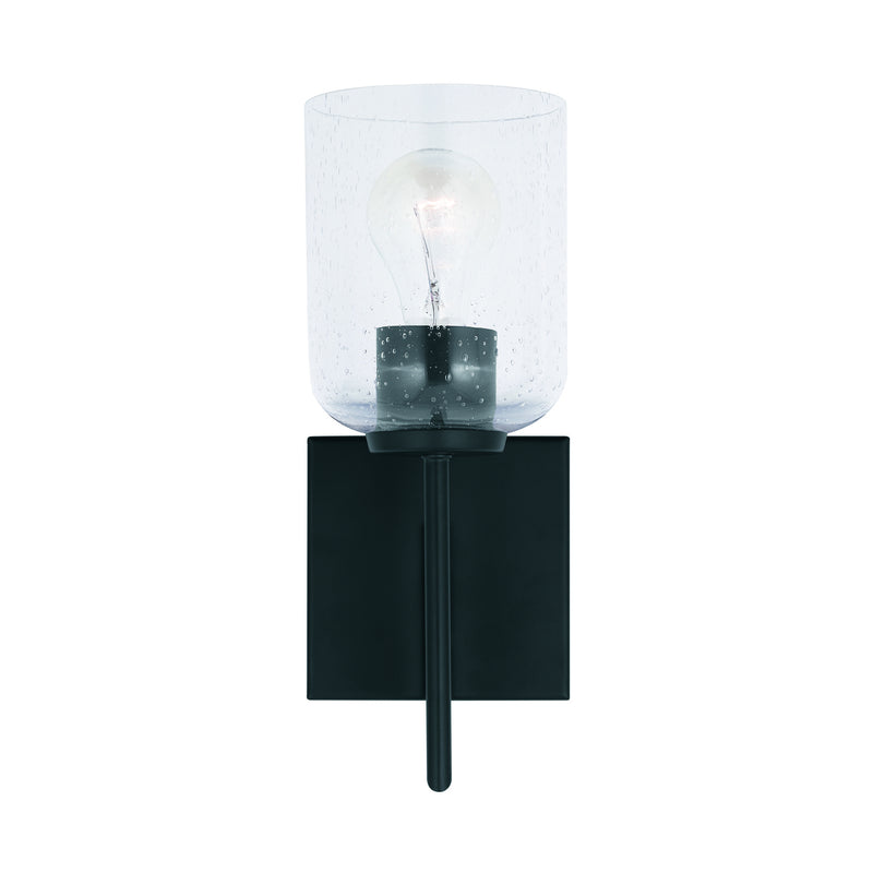 Capital Lighting 639311MB-500 Carter One Light Wall Sconce, Matte Black Alternate Image.jpg