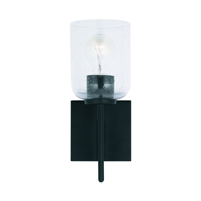 Capital Lighting 639311MB-500 Carter One Light Wall Sconce, Matte Black Alternate Image.jpg