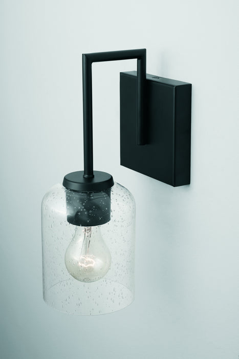 Capital Lighting 639311MB-500 Carter One Light Wall Sconce, Matte Black Alternate Image.jpg