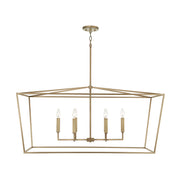 Capital Lighting 837661AD Thea Six Light Island Pendant, Aged Brass Alternate Image.jpg