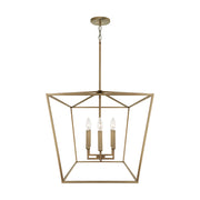 Capital Lighting 837661AD Thea Six Light Island Pendant, Aged Brass Alternate Image 3.jpg