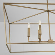 Capital Lighting 837661AD Thea Six Light Island Pendant, Aged Brass Alternate Image.jpg