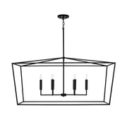 Capital Lighting 837661MB Thea Six Light Island Pendant, Matte Black Alternate Image.jpg