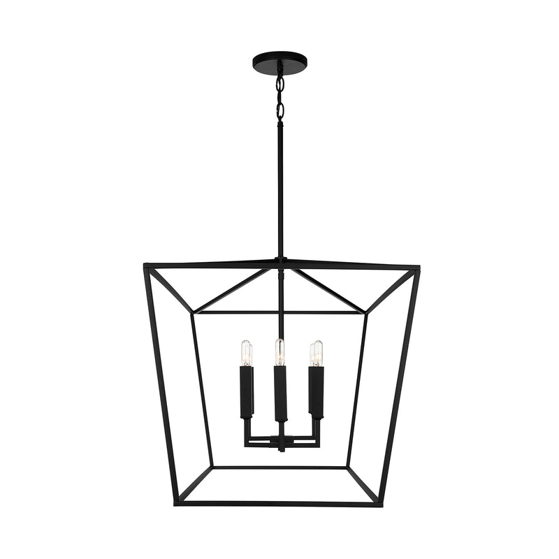 Capital Lighting 837661MB Thea Six Light Island Pendant, Matte Black Alternate Image 3.jpg