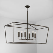 Capital Lighting 837661OR Thea Six Light Island Pendant, Oil Rubbed Bronze Alternate Image 4.jpg