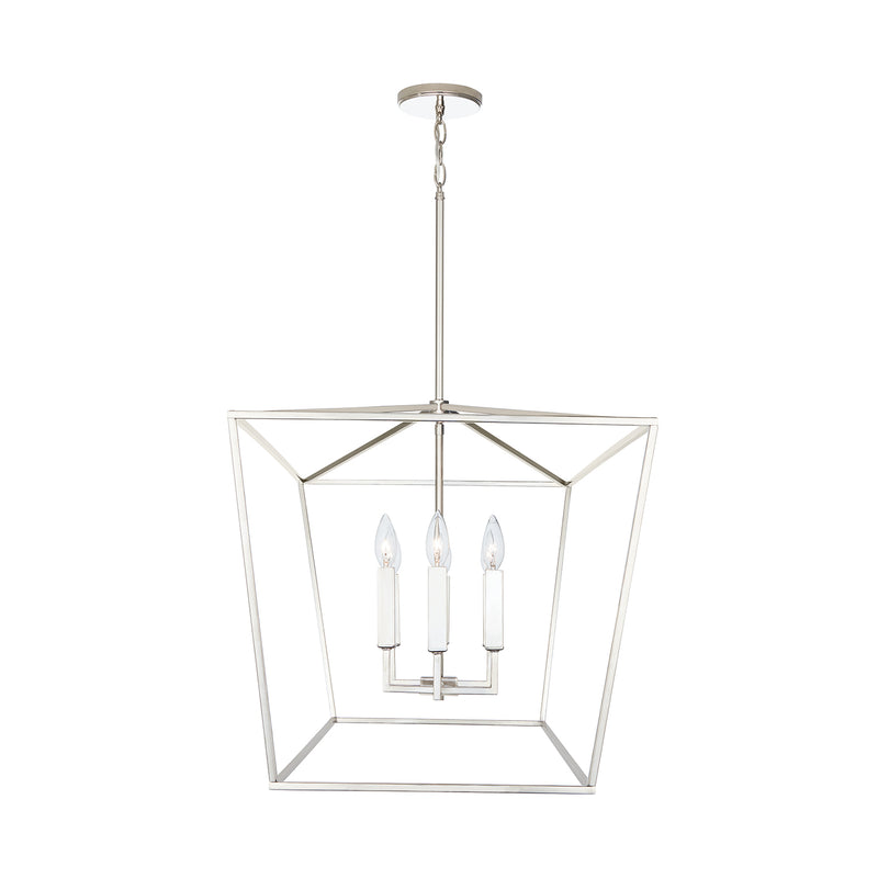 Capital Lighting 837661PN Thea Six Light Island Pendant, Polished Nickel Alternate Image 3.jpg