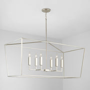 Capital Lighting 837661PN Thea Six Light Island Pendant, Polished Nickel Alternate Image 4.jpg