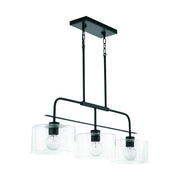 Capital Lighting 838435MB Jake Three Light Island Pendant, Matte Black Alternate Image 2.jpg